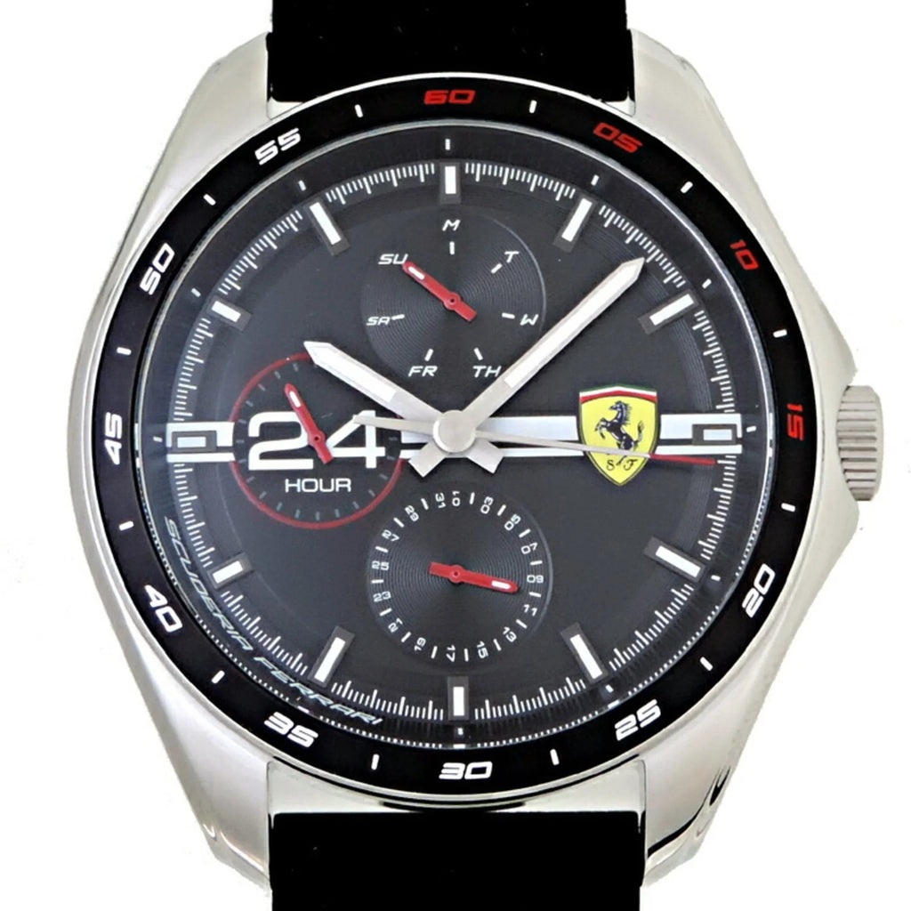 Pre-Owned SCUDERIA FERRARI Speed Racer Men's Watch 0870045 (Good)