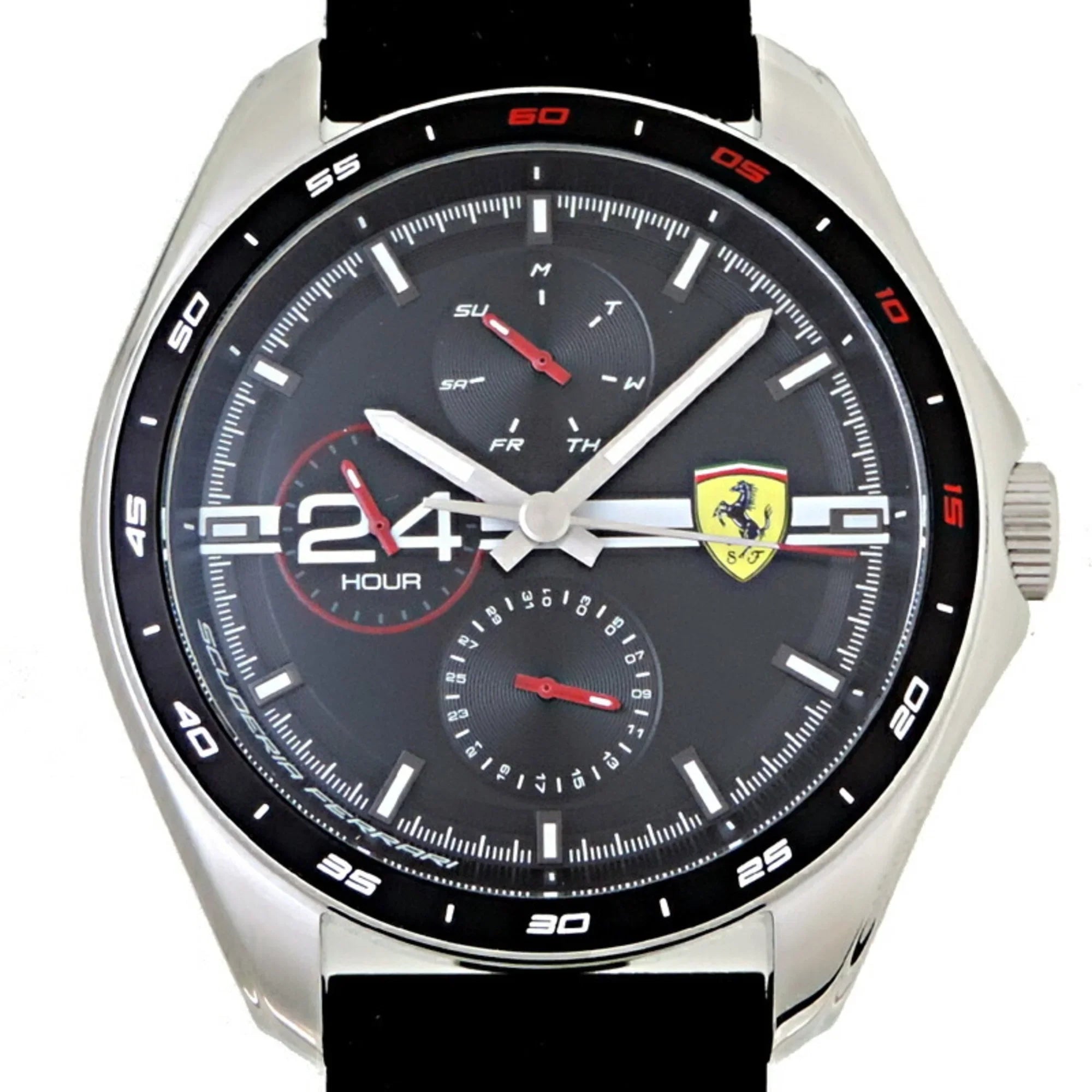 Pre-Owned SCUDERIA FERRARI Speed Racer Men's Watch 0870045 (Good)