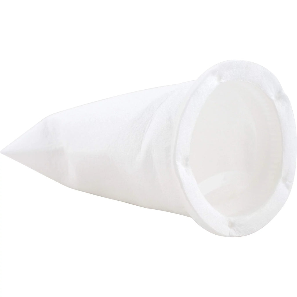 SpiroPure SP-BP-410-10 10 Micron #3 (10”) Glazed Polypropylene Felt Liquid Bag Filter BP-410-10 155387-03 (Case of 40)