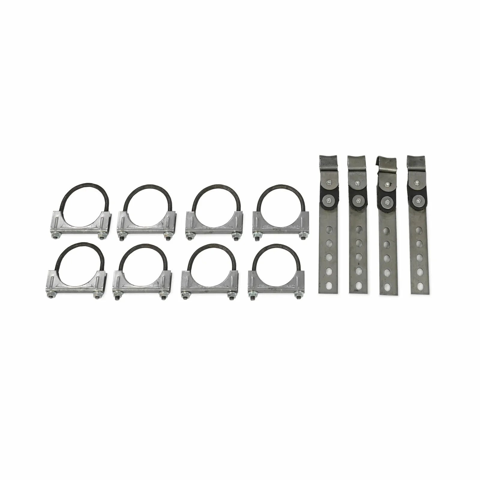 Dual Exhaust Kit 2.5" Flowmaster 40 Series Corner Exit Fits 67-72 Ford F-Series