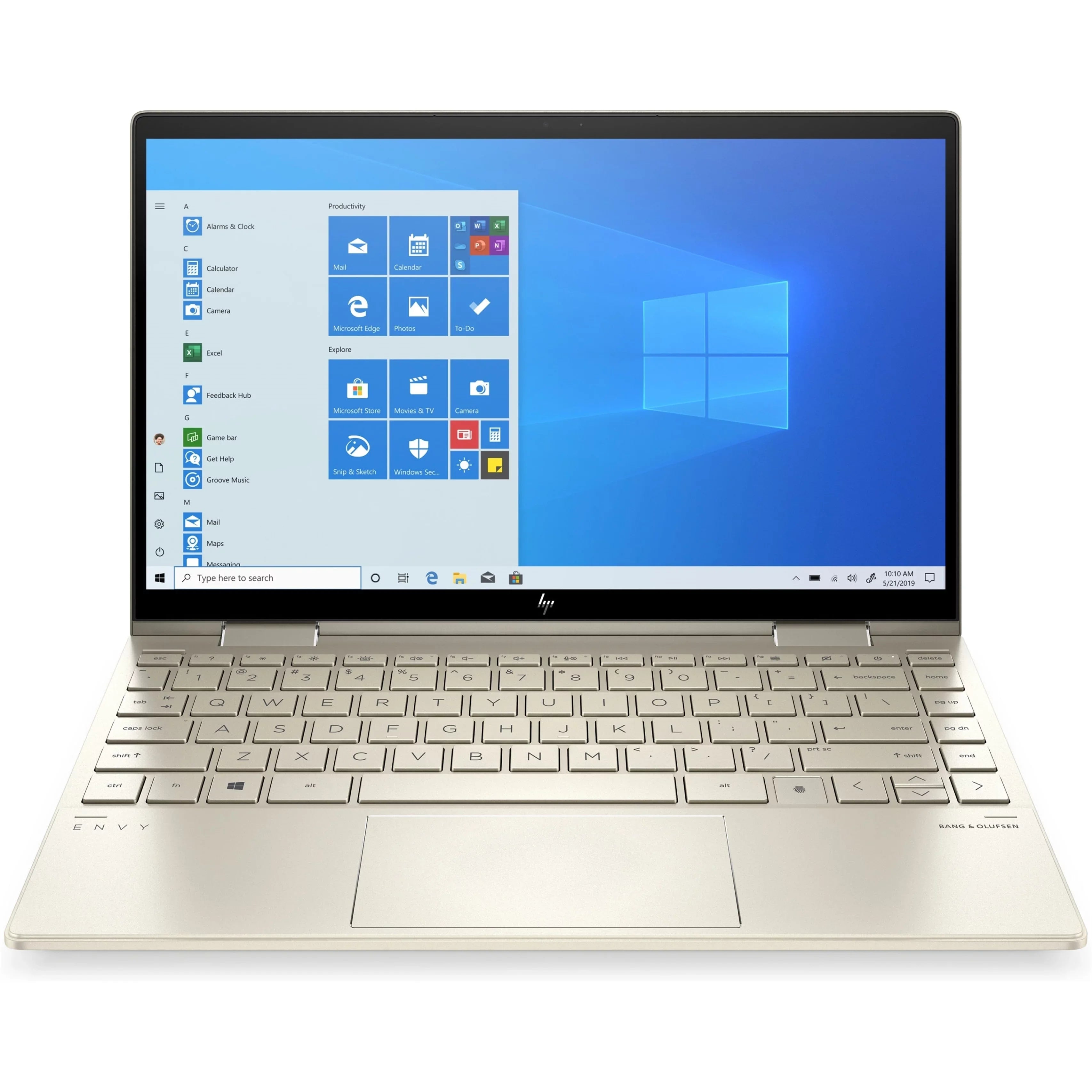 HP ENVY X360 13M-BD0023 13.3" Touch 8GB 512GB i7-1165G7 X4 2.8GHz Win10, Pale Gold