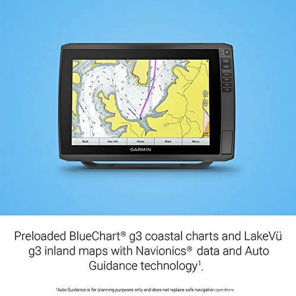 Garmin ECHOMAP Ultra 106sv with GT56UHD-TM Transducer with 6Ave Travel & Cleaning Kit