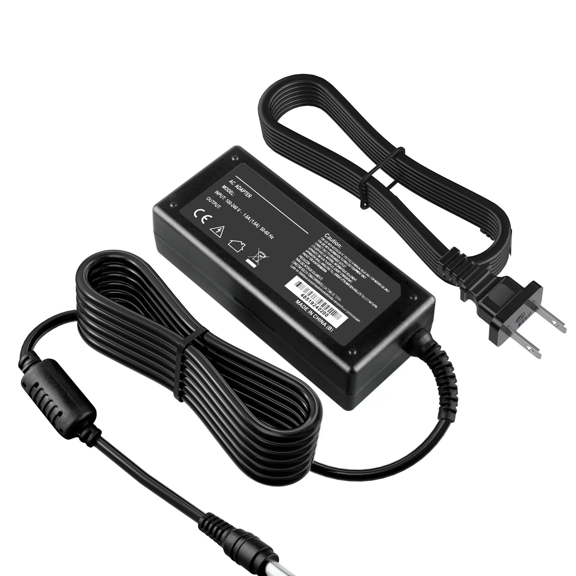 PKPOWER AC DC Adapter Replacement for Samsung HW-J350 HW-J350/ZA HWJ350 2.1-Channel Soundbar Power Supply Cord Charger PSU (Total 8FT Cable)