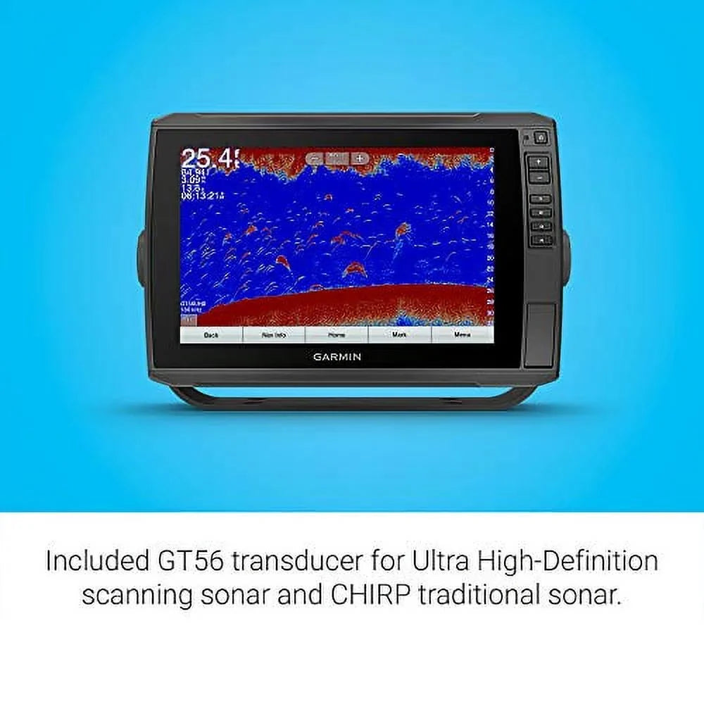 Garmin ECHOMAP Ultra 106sv with GT56UHD-TM Transducer with 6Ave Travel & Cleaning Kit