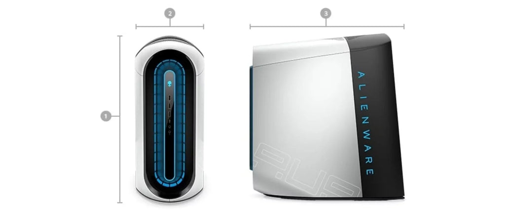 Restored Alienware Aurora R12 Gaming Desktop (2021) i7 - 1TB SSD + 1TB HDD - 16GB RAM - 3060 Ti 8 s @ 4.9 GHz - 11th Gen CPU - 8GB GDDR6 (Refurbished)