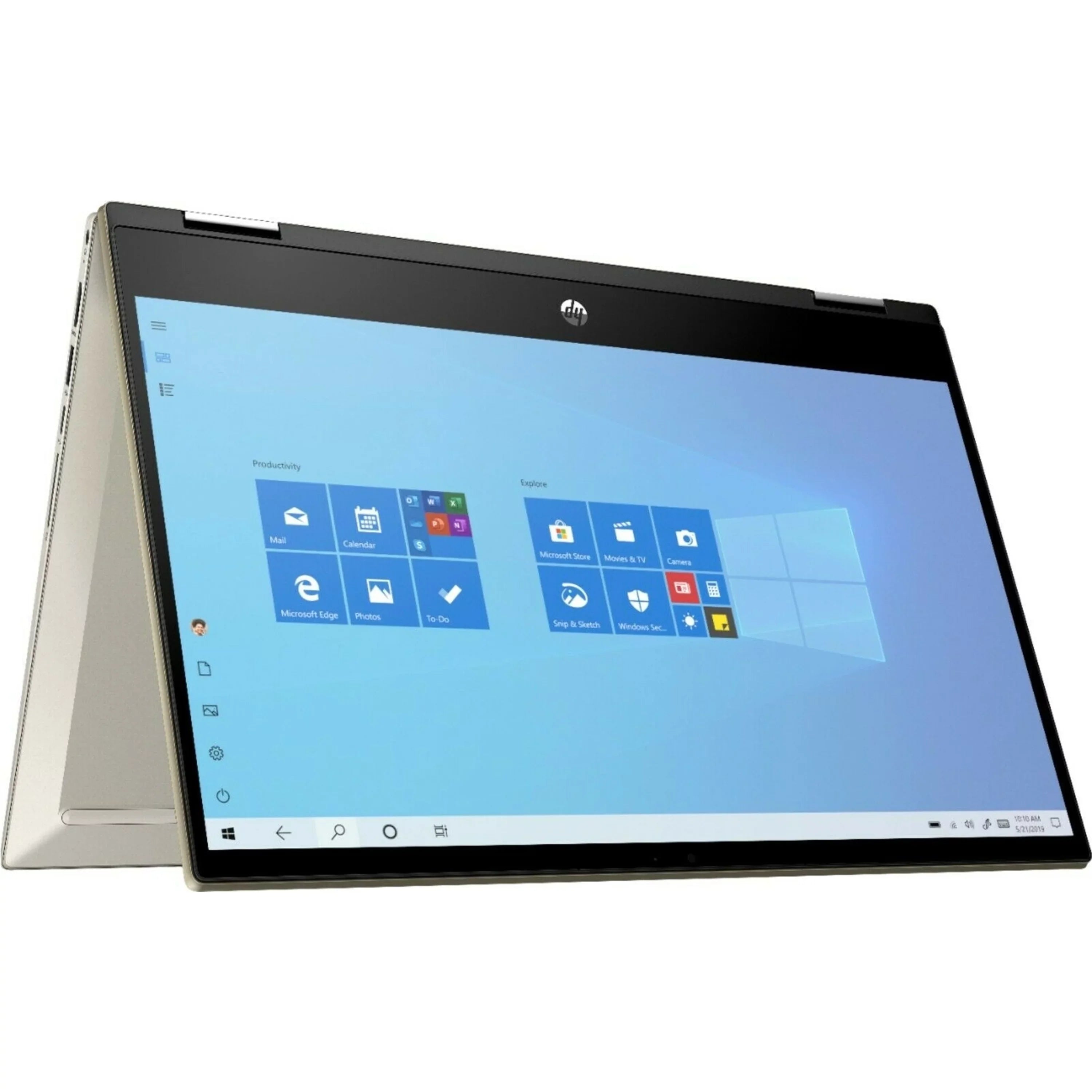 HP Pavilion x360 14M-DW1033DX 14" Touch 8GB 512GB SSD ‚Ñ¢ i5-1135G7 2.4GHz Win10H,Warm Gold (Used)