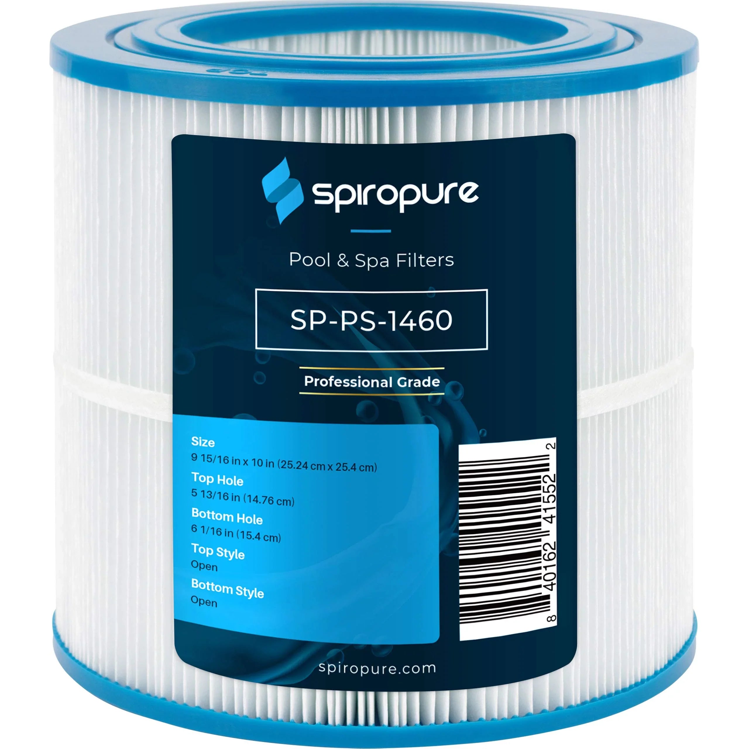SpiroPure Replacement for Jacuzzi CFR 50 Unicel C-9650 Pleatco PJ50-4 Hot Tub Spa Pool Filter Replacement Cartridge