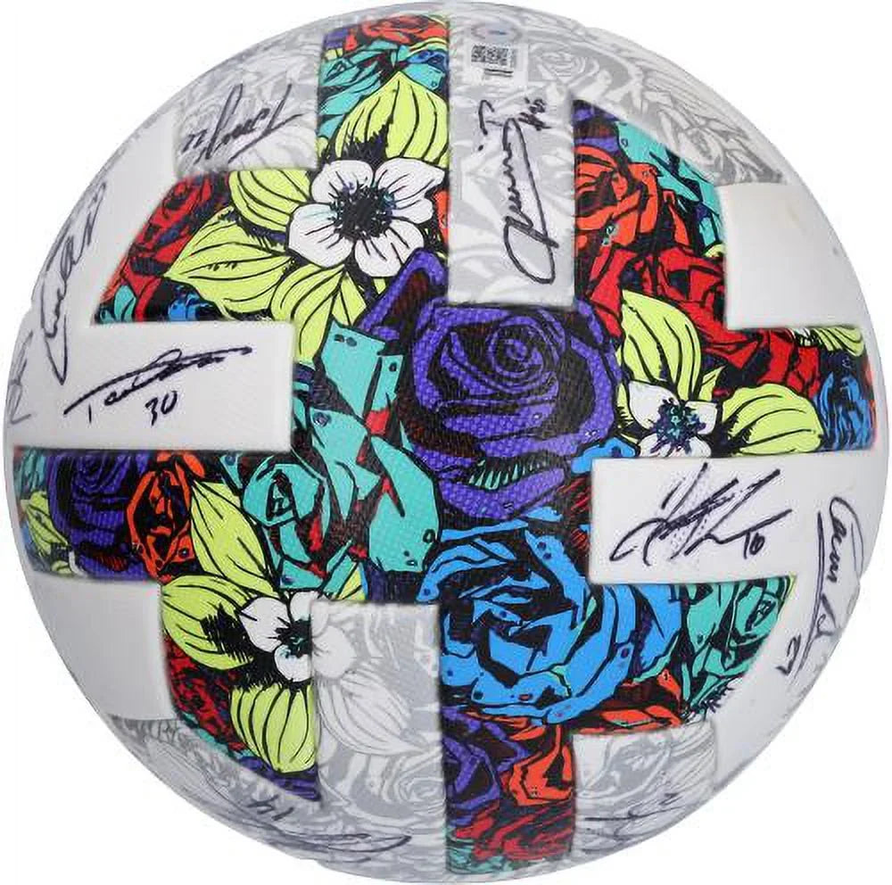San Jose Earthquakes Match-Used Soccer Ball from the 2022 MLS Season with 25 Signatures - BA88055 - Fanatics Authentic Certified