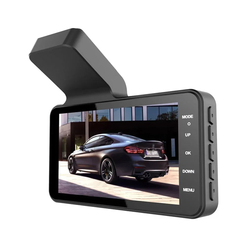 Nebublu Dash Camera, 4 Inch Car Dashcam Driving Recorder, 170° Wide Angle, Touchscreen, Support Night-Vision