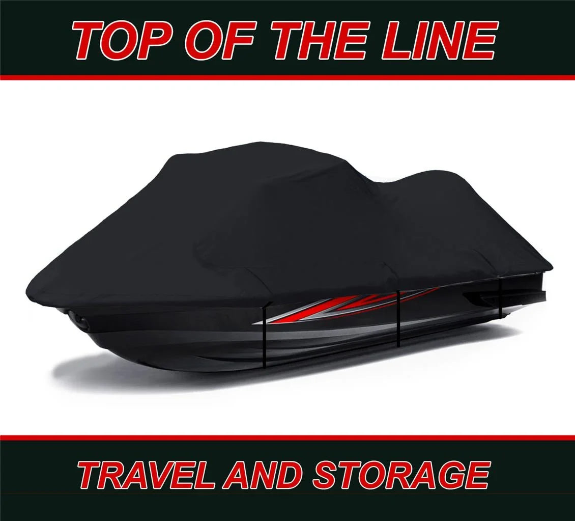 BLACK PWC 600D JET SKI Coating Suitable for Sea Doo Sea-Doo Bombardier GTS 1990-2000, GTX 1992 1993 1994 1995 Jet Ski Shield