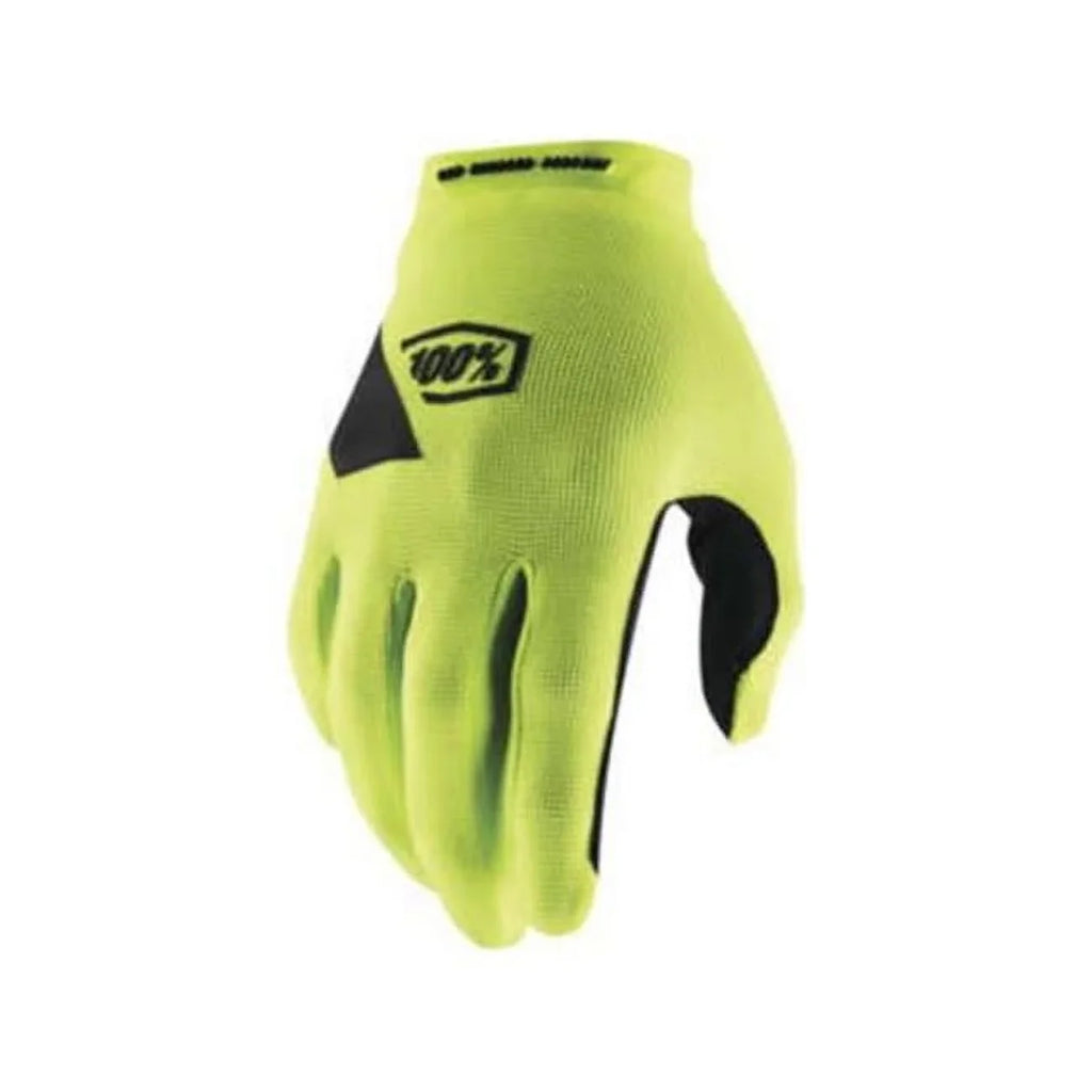 100 Percent Mens Ridecamp Glove, Fluo Yellow - Extra Large