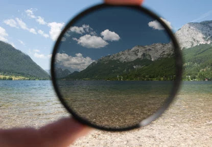 C-PL (Circular Polarizer) Multicoated | Multithreaded Glass Filter (52mm) For Sony Cyber-shot DSC-RX100 II (Includes Filter Adapter)