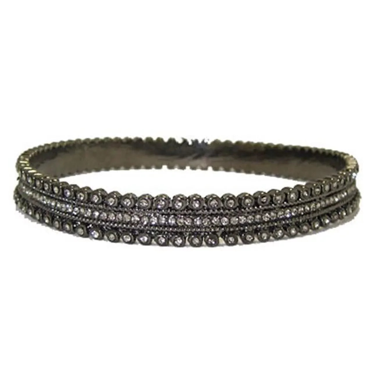 MX Signature Bangle Bracelet set w Cz-s