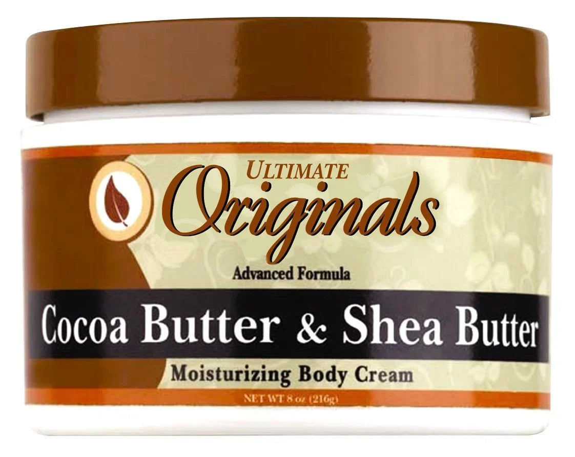 Ultimate Originals Moisturising Body Cream Cocoa Butter and Shea, 8 oz, 6 Pack