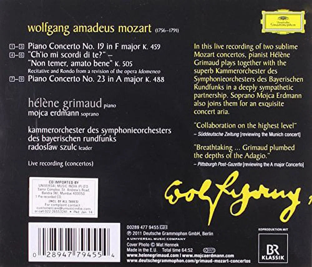 Piano Concertos Nos 19 & 23