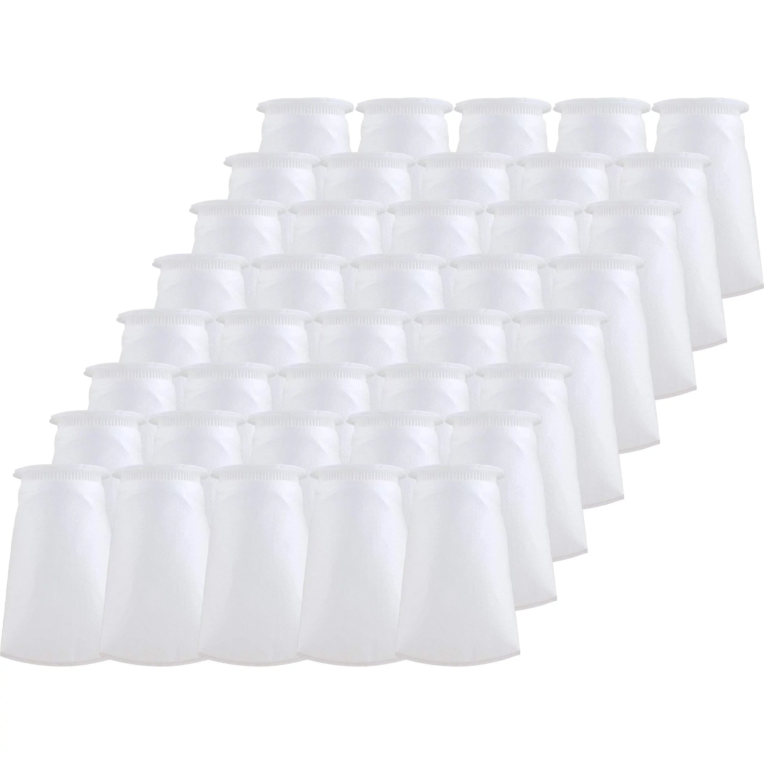 SpiroPure SP-BP-410-10 10 Micron #3 (10”) Glazed Polypropylene Felt Liquid Bag Filter BP-410-10 155387-03 (Case of 40)