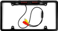Backup Camera Rearview License Plate Frame for ALPINE INE-W987HD INEW987HD Black