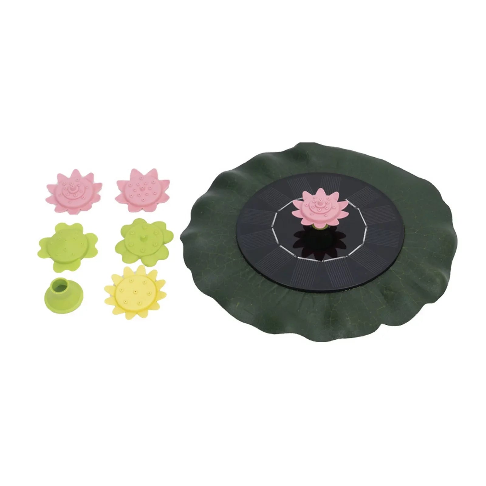 Imitation Sun Flower Solar Fountains For Garden Swimming Pool Pond Motion Controlled Sprinkler