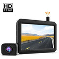 K7Pro HD Wireless Backup Camera for Trucks, Support 2 Cameras, 5″ TFT-LCD HD Monitor and Waterproof Rear View Camera for Car/SUV/Van/Mini RV/Pickup