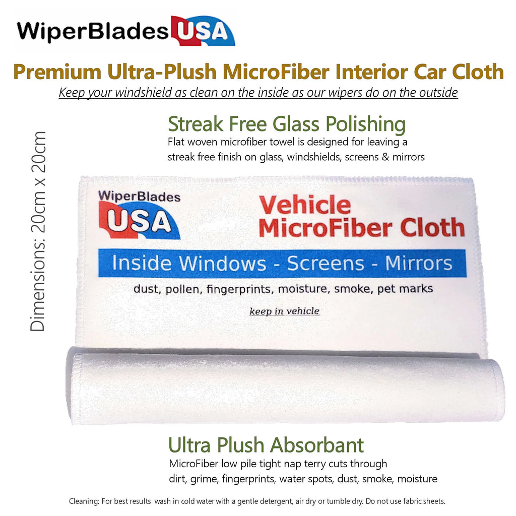 Performance Beam Wipers (Set of 2) Fitting with 2004 Kia Spectra