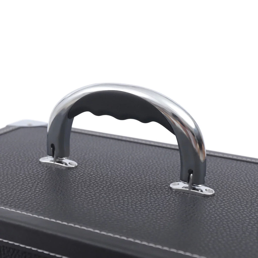 DENEST Nail Polish Storage box Travel Makeup Rolling Organizer Cosmetics Train Case with Wheels