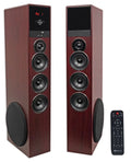 Tower Speaker Home Theater System w/Sub For LG SK8000 Television TV-Wood