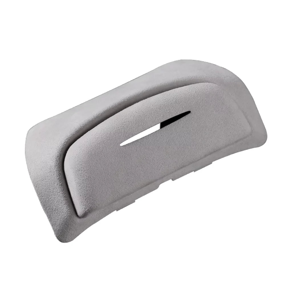 Gecheer Car Glasses Case Eyewear Box Sunglasses Holder Automotive Interior Storage Box Easy Installation Replacement for Tesla Model Y