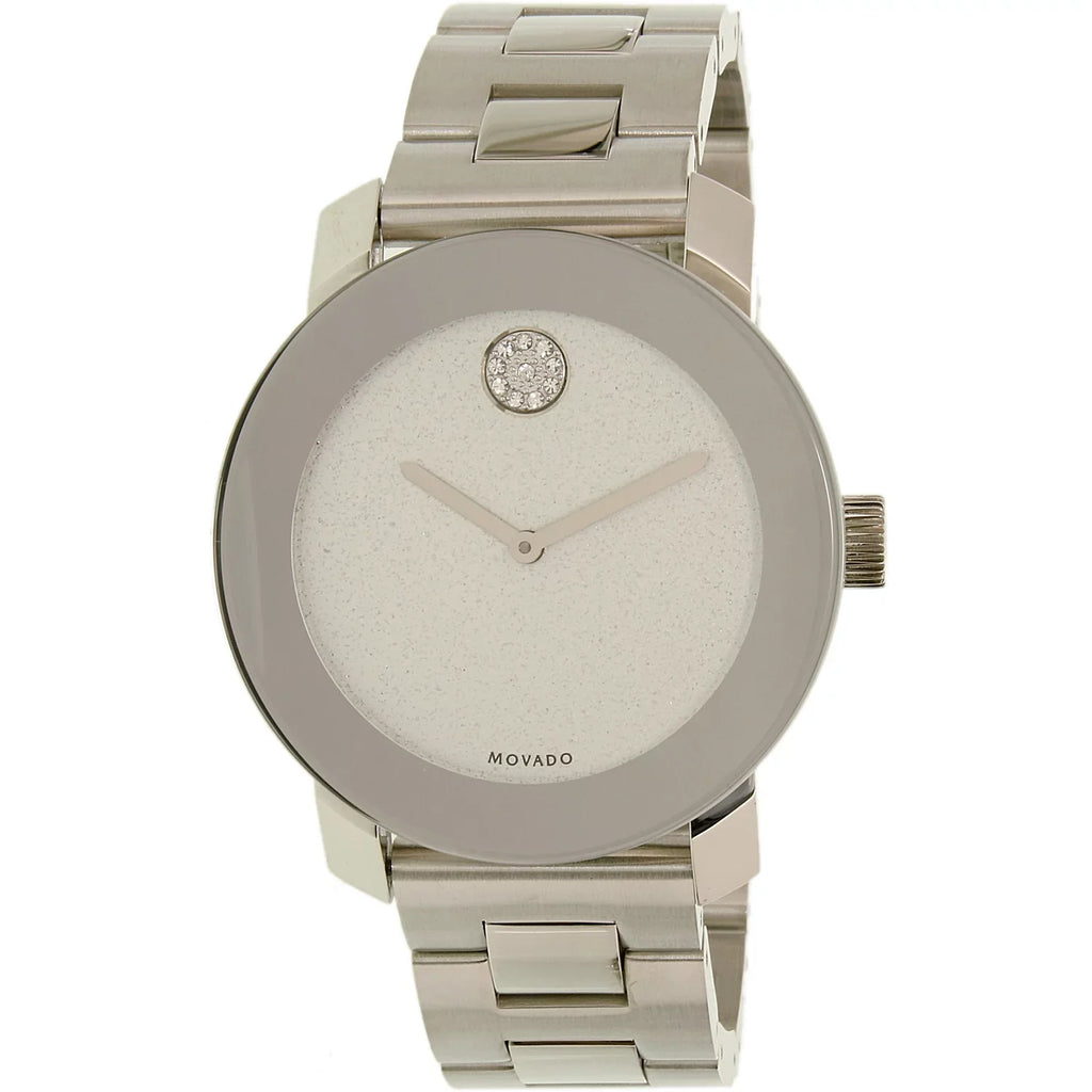 Movado Men's Bold 3600334 Silver Stainless-Steel Swiss Quartz Watch