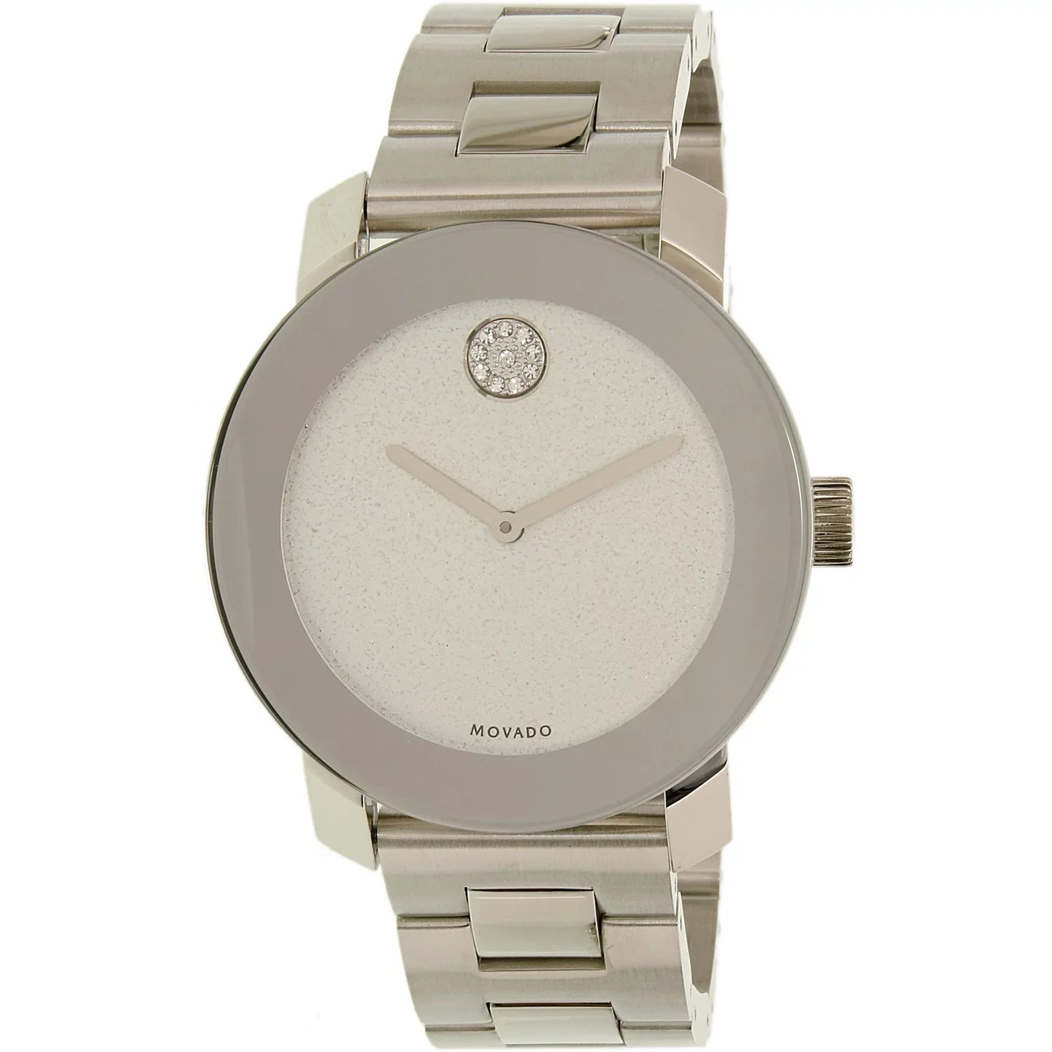 Movado Men's Bold 3600334 Silver Stainless-Steel Swiss Quartz Watch