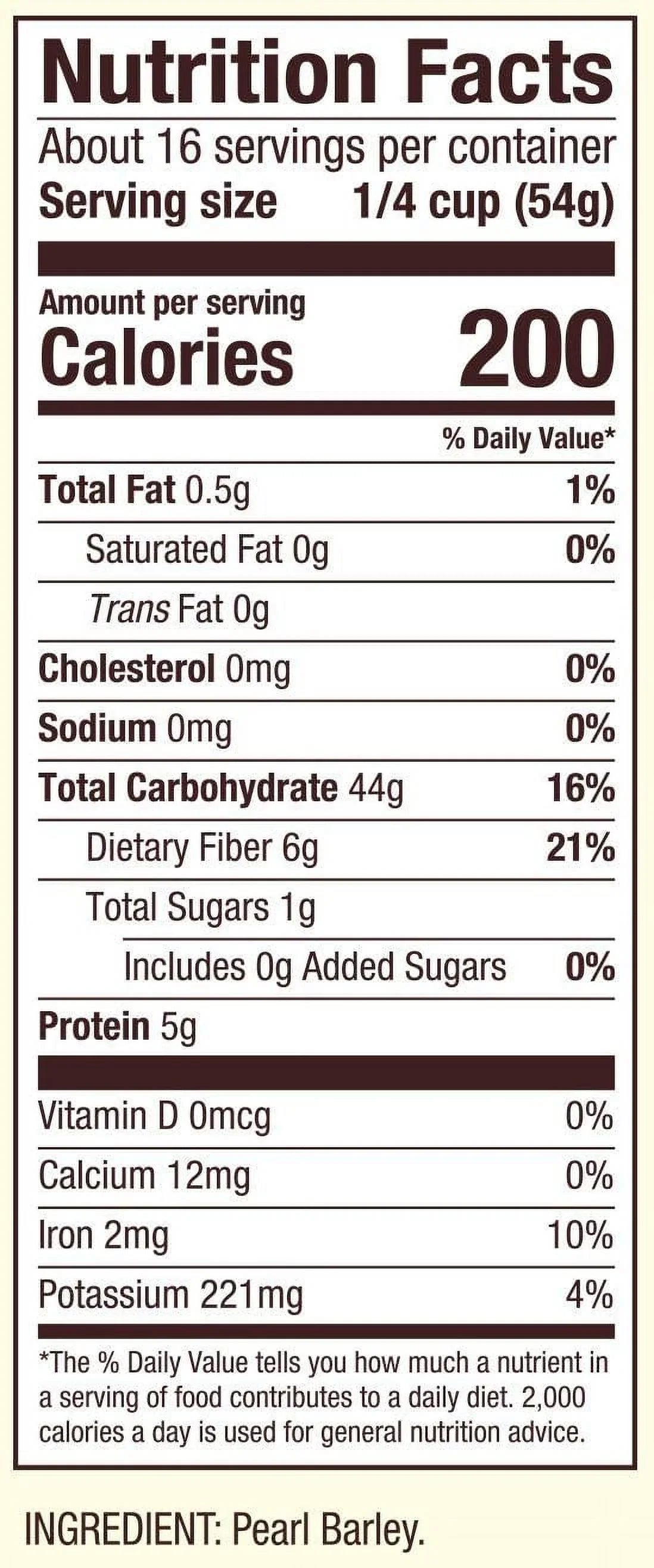 Bobs Red Mill Pearl Barley, 30 Ounce (Pack of 4)