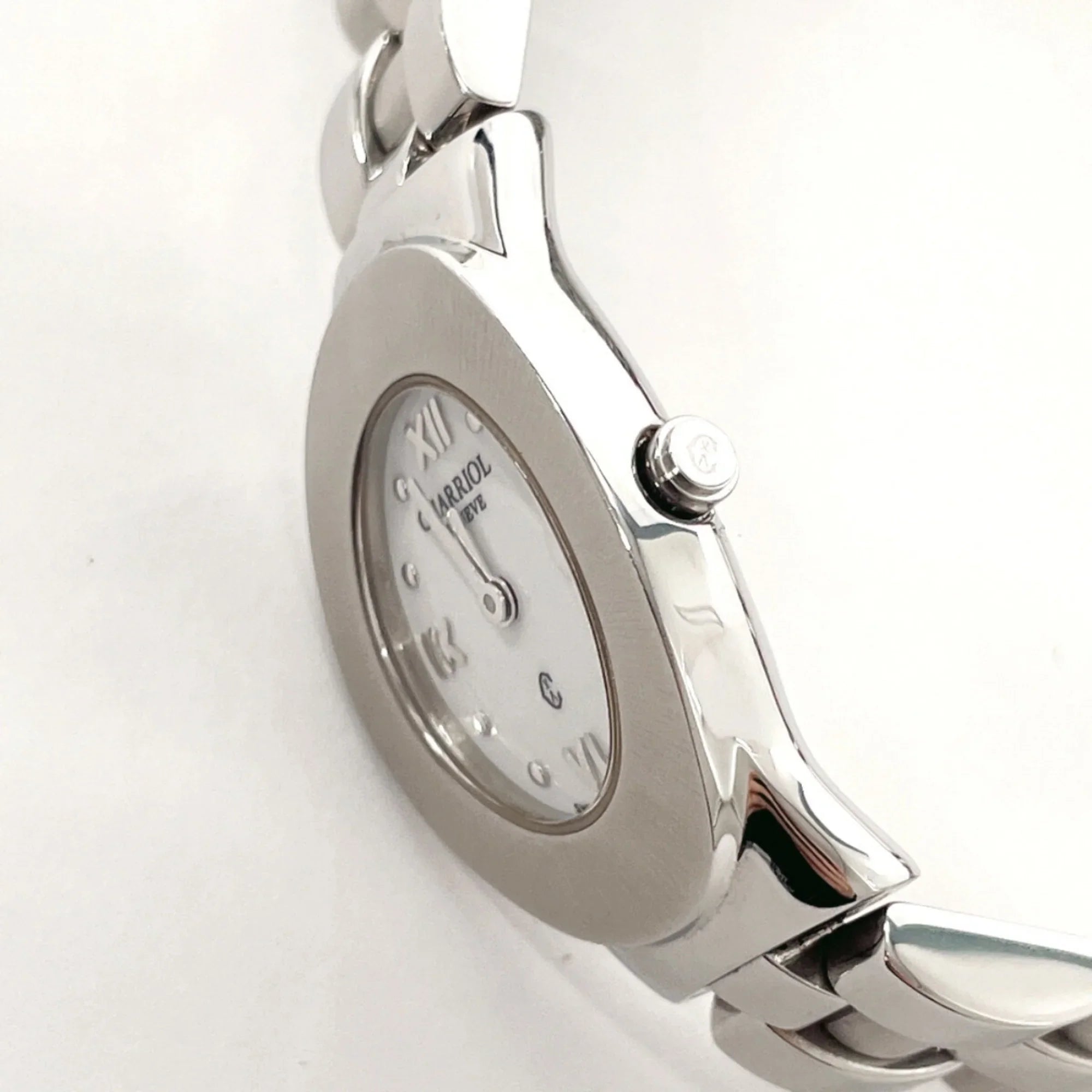 Pre-Owned Charriol Azzurro Watch Stainless Steel CHARRIOL AZURO300900 Women's Silver F3102467 (Good)