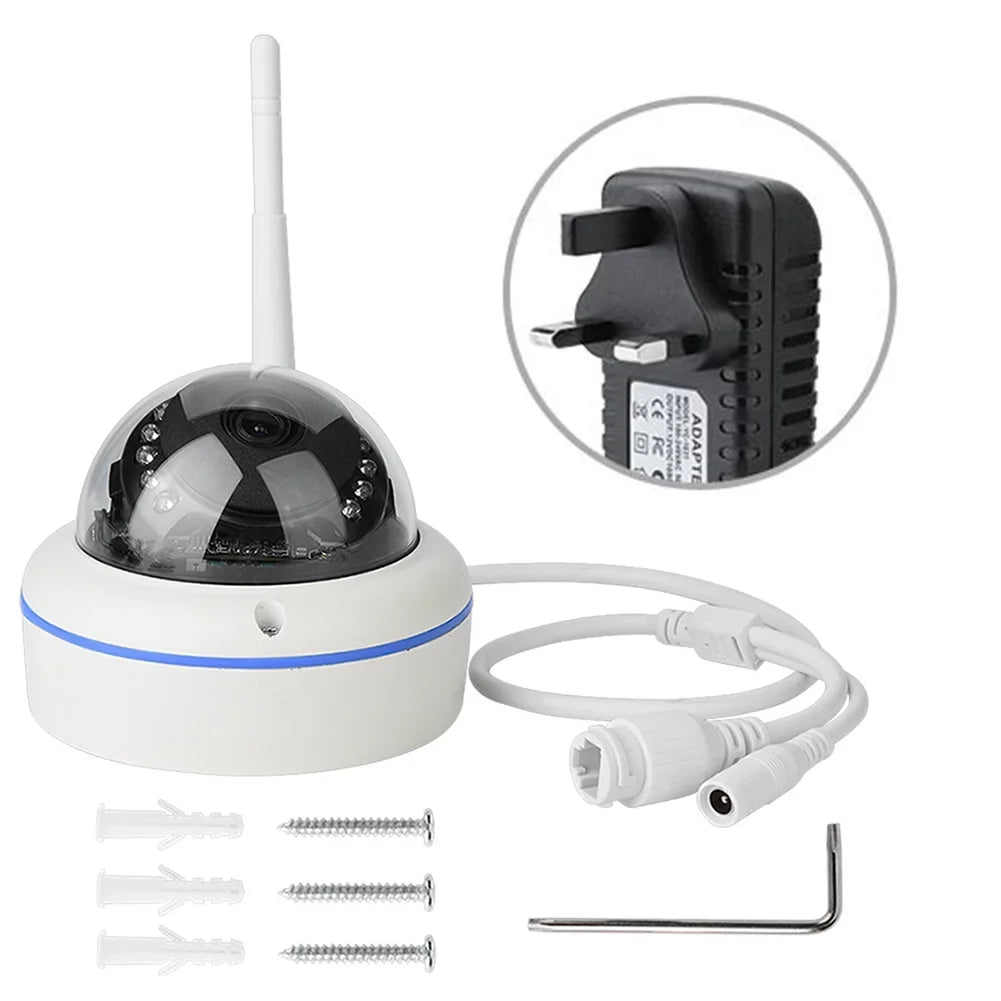 Eatbuy HD 1080P Wifi Real-time Video Camera 24-hour Protection for Home and Garden(British regulatory)