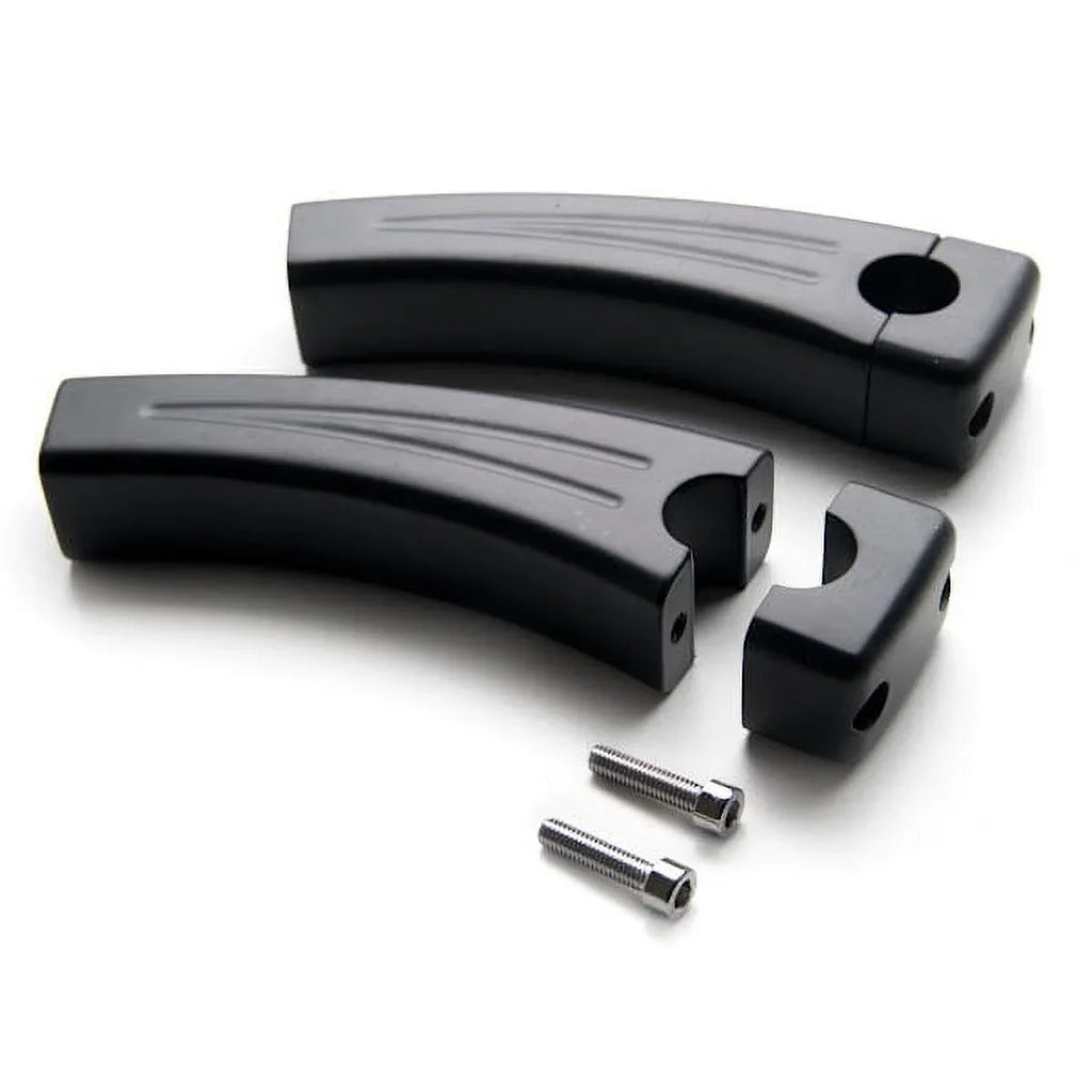 Krator 5.5" Black Bike Handlebar Pullback Risers 7/8" Fitting with Ducati Monster 620 696 750 796 900 1000 1100 S2R
