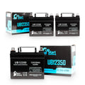 3x Pack - Fitting Imc Heartway Smart RT Battery - Replacement UB12350 Universal Sealed Lead Acid Battery (12V, 35Ah, 35000mAh, L1 Terminal, AGM, SLA)