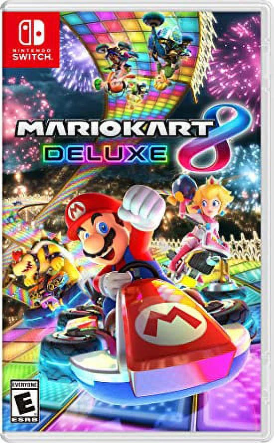 Nintendo Switch™ OLED with Mariokart Deluxe 8 and 128GB Memory Card