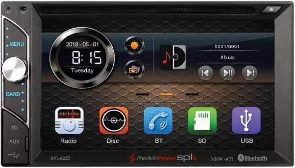 1999-2002 SILVERADO SIERRA CD/DVD BLUETOOTH USB AUX TOUCHSCREEN CAR STEREO RADIO