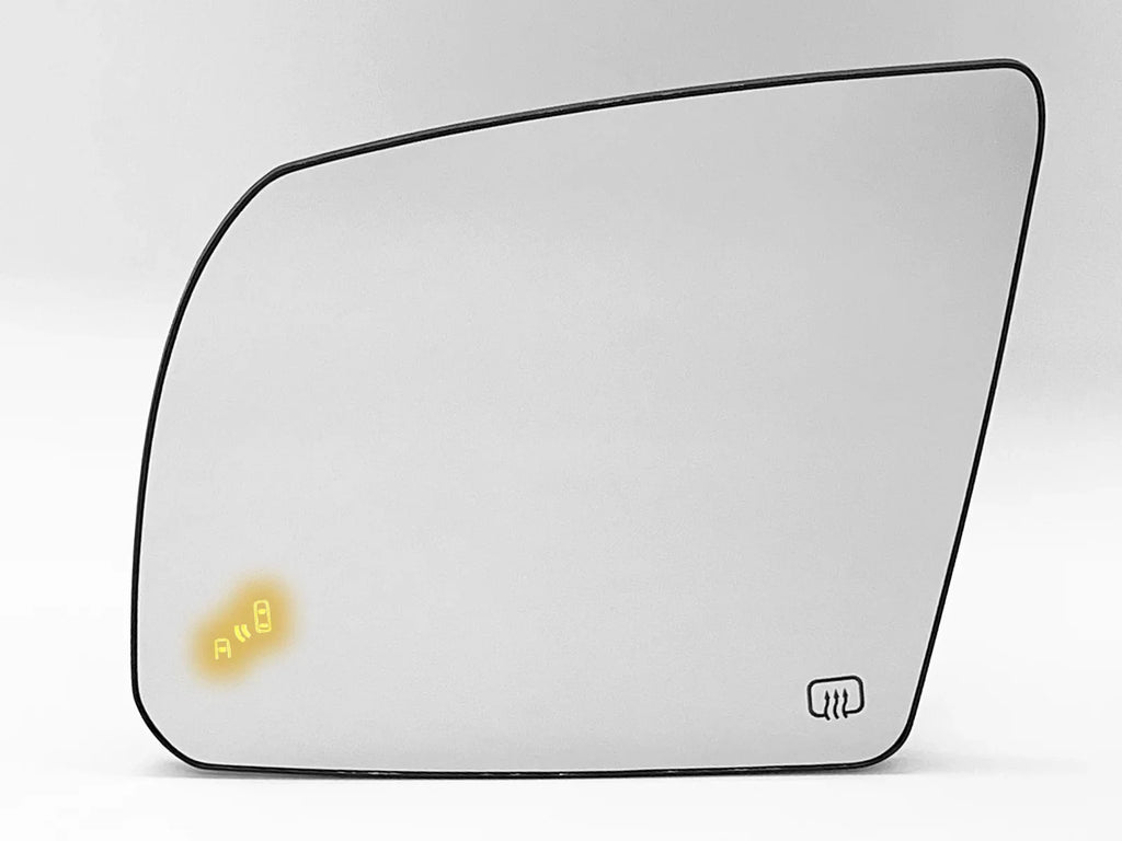APA Replacement for Exterior Rear View Mirror Glass Power Heated with Blind Spot Detection 2014-2021 Tundra 2018-2022 Sequoia Driver Left Side 879060C010 TO1324132