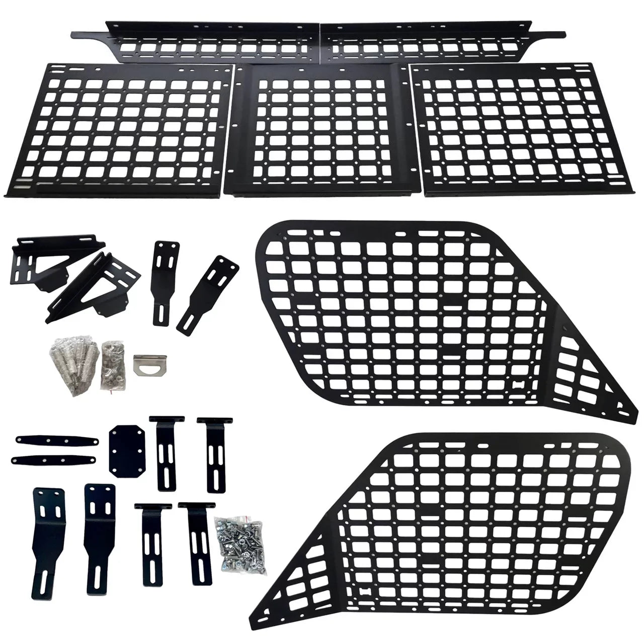 BAKOD Molle Storage Window Shelf Set Panel for 2010-2023 Toyota 4Runner Black MSW100 MSPS100