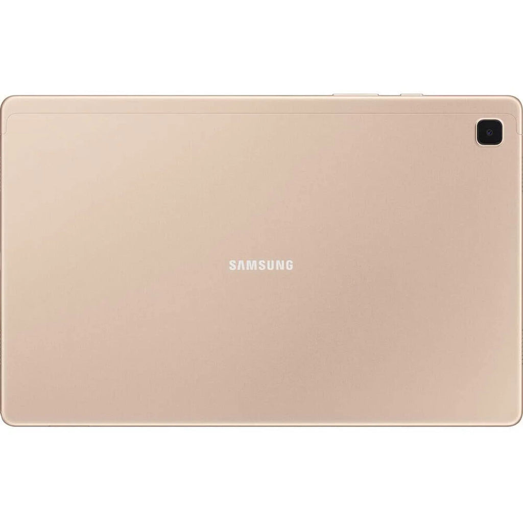 2021 Samsung Galaxy Tab A7 10.4'' (2000x1200) TFT Display Wi-Fi Tablet Bundle, 3GB RAM, Bluetooth, Android 10 OS (64GB, Gold) with Mazepoly Accessories