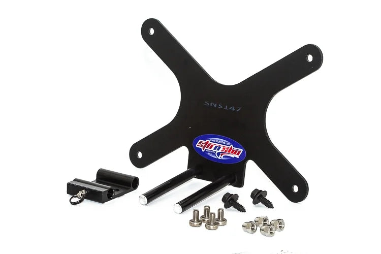 STO N SHO Front License Plate Bracket Fitting with 2010-2012 Mazda Miata MX-5 Sport option (SNS147)
