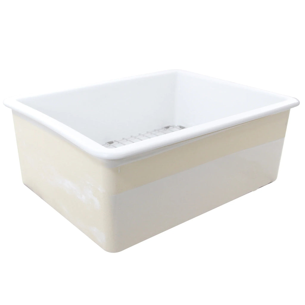 Highpoint Collection Dualmount Fireclay Kitchen Sink