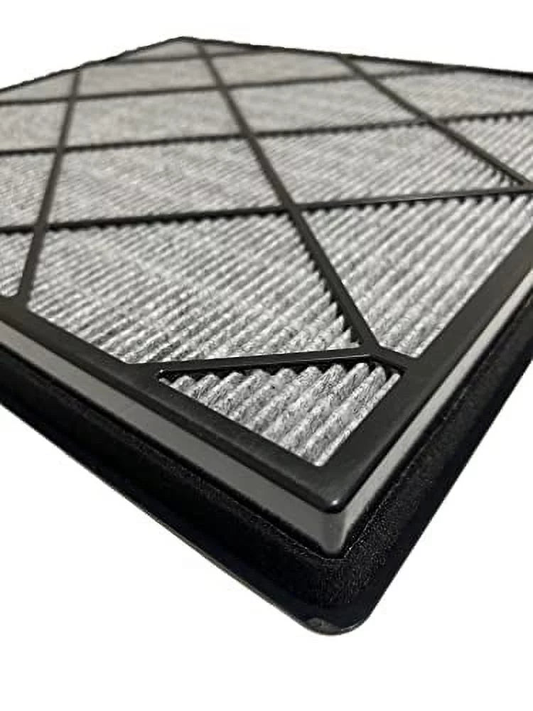 HE400 True HEPA Filter Replacement Activated Carbon Infused Advanced Odor Lock For Shark Air Purifier 4 Fan HE401 HE402 HE405, 3 Packs