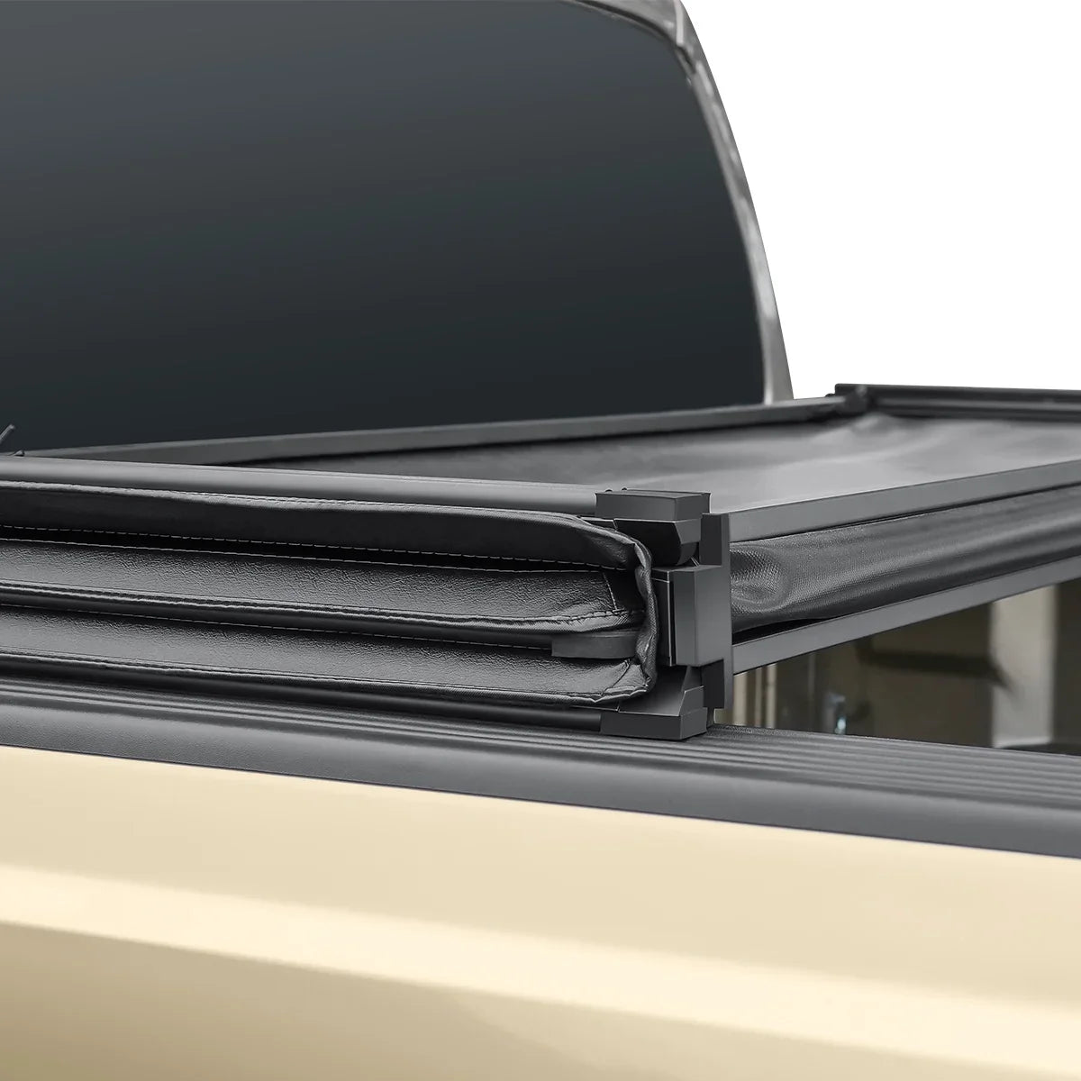 Auto Drive Soft Tri Fold Truck Bed Tonneau Wrap Fits Ford Ranger Flareside/Splash 6' 1993-2011