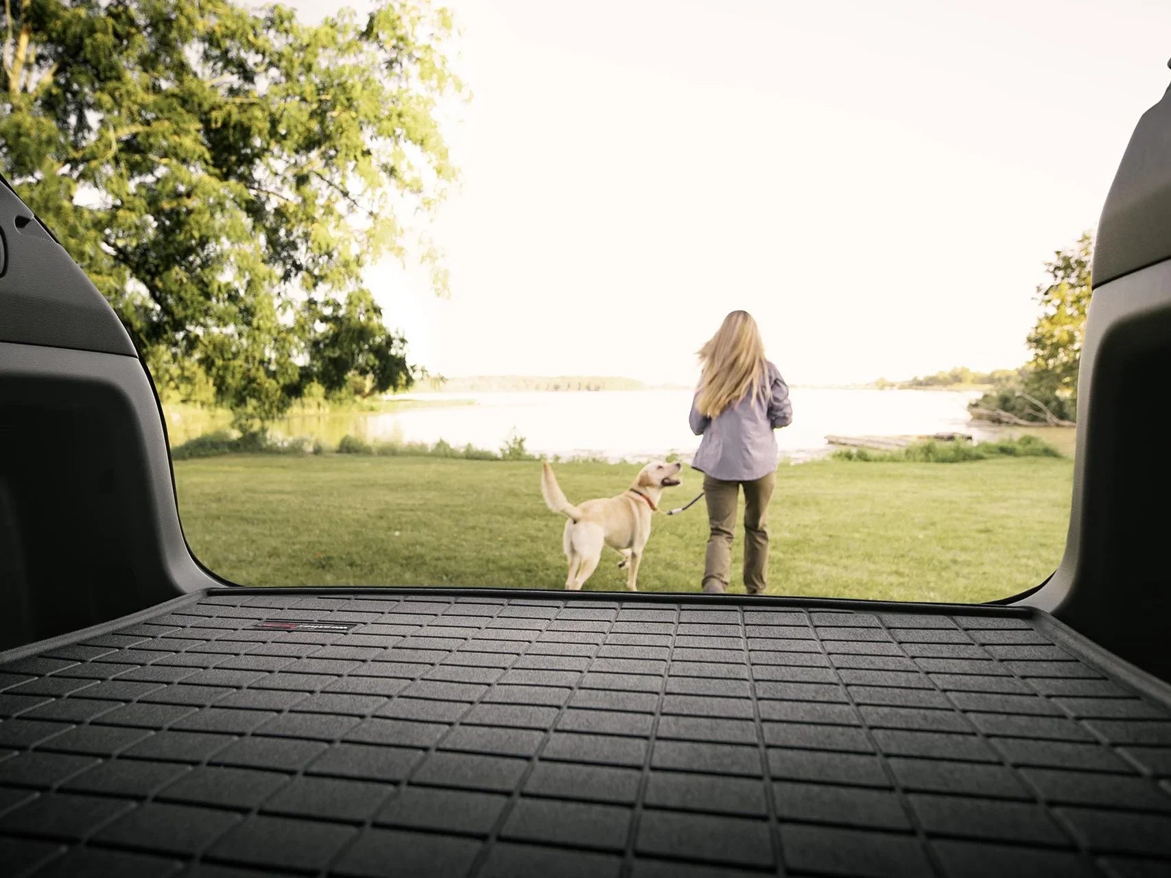Environment Cargo Trunk Liner Suitable with 2019-2024 Subaru Ascent - Behind 3rd Row Seating, Tan