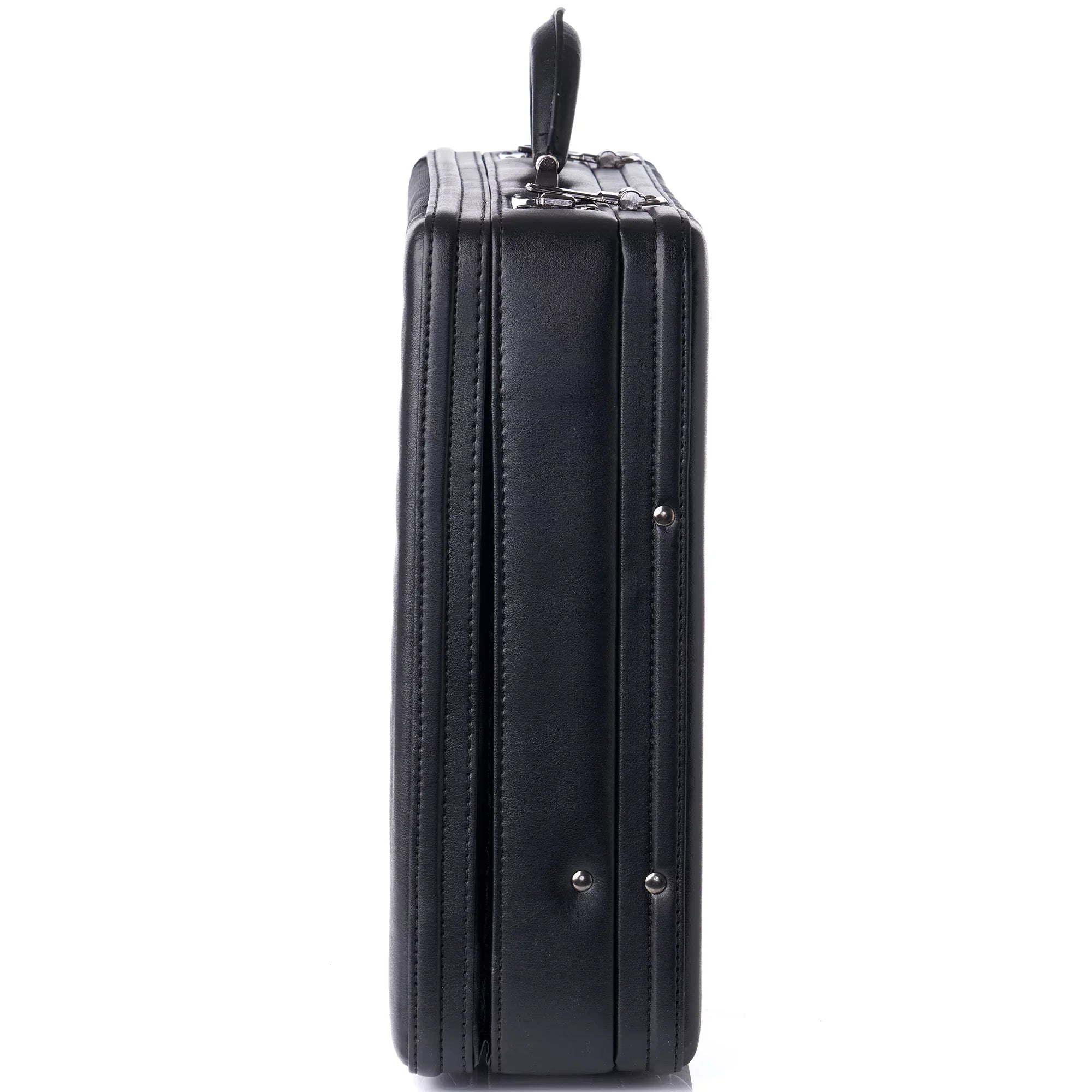 Alpine Swiss Expandable Attache Case Dual Combination Lock Hard Side Briefcase