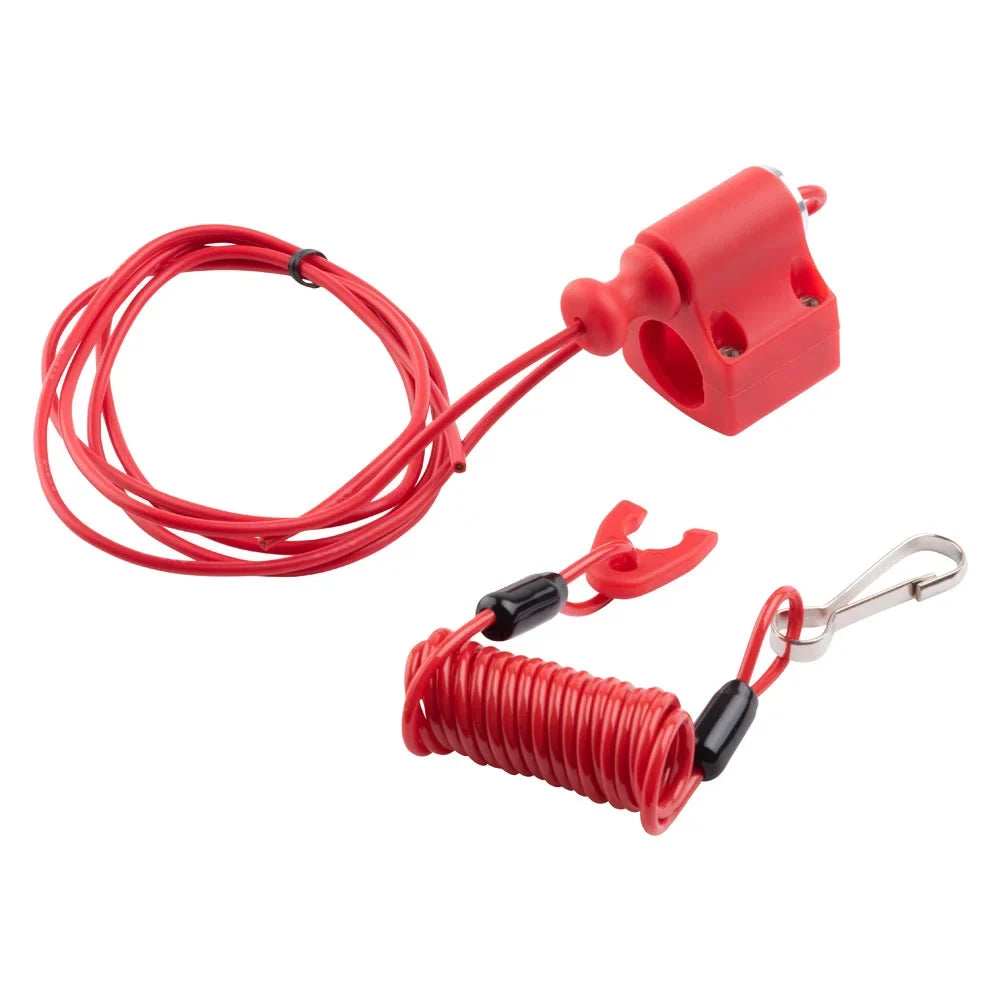 Tusk Power Pull Tether Kill Switch Red For CANNONDALE FX440 Speed 2002-2003