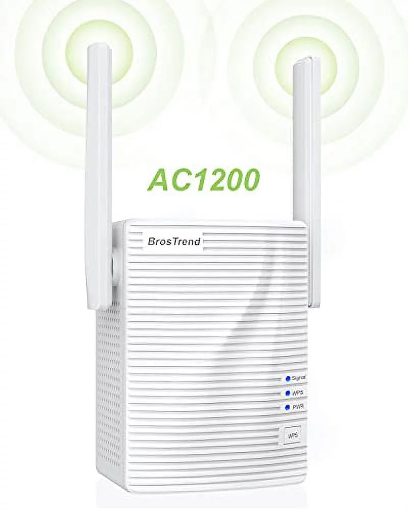 BrosTrend AC1200 WiFi Extender - E1