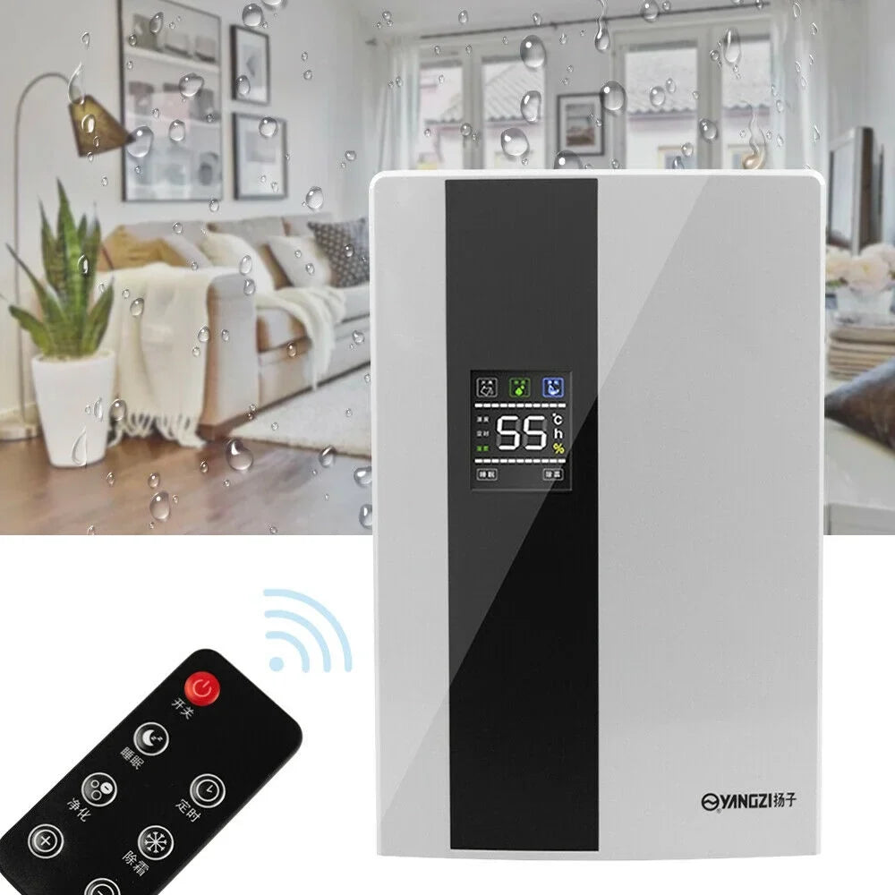 DENEST 2.2L Portable Dehumidifier with Remote Control & LCD Screen 90W