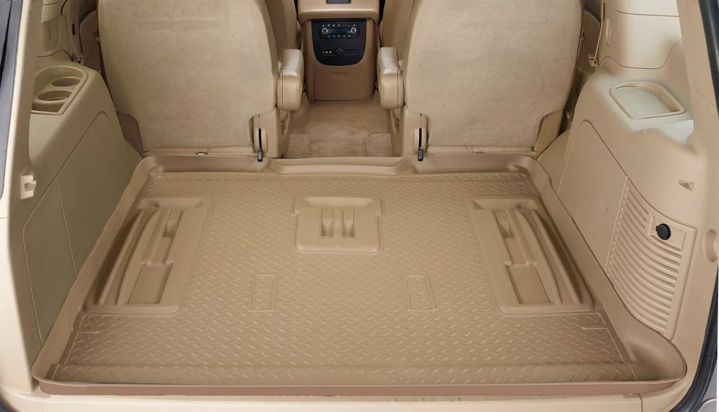 Husky Liners Classic Style Series Cargo Liner Tan Fitting with 2002-2010 Ford Explorer; Fitting with all 02-05 models and 2006-2010 models w/o 3rd row seat