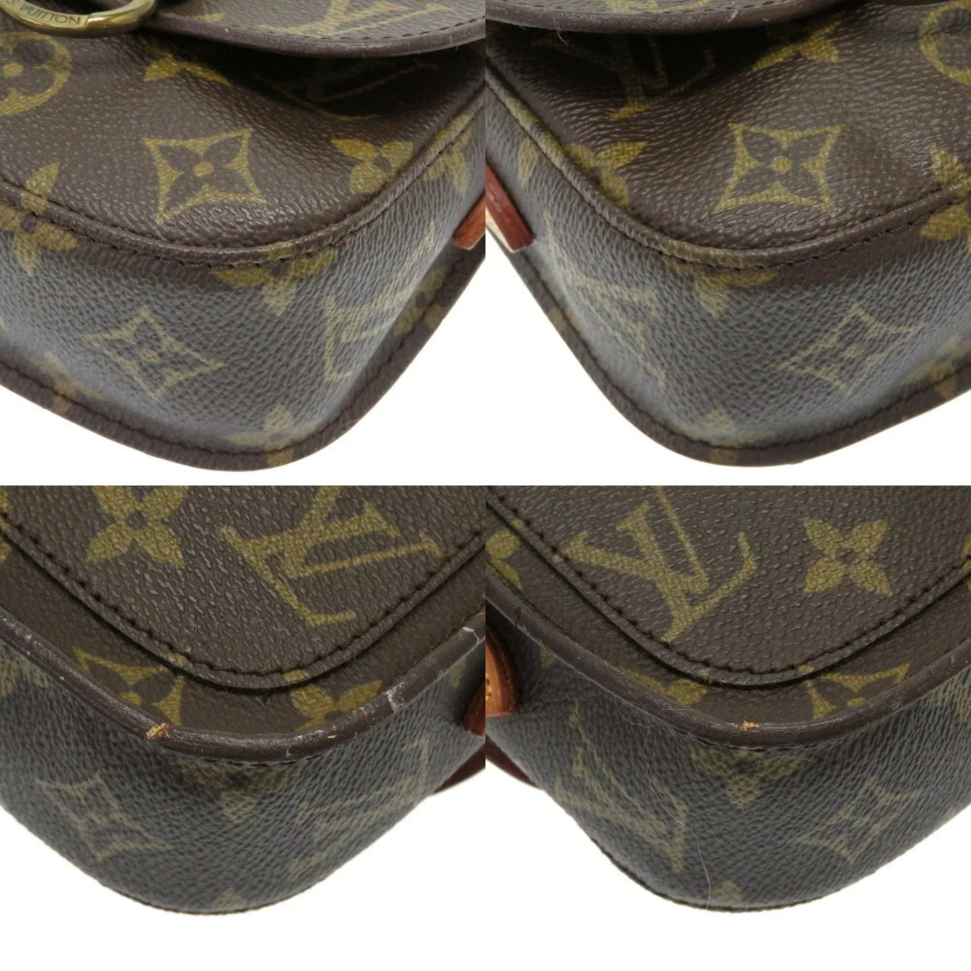 Pre-Owned Louis Vuitton Monogram Mini Saint-Cloud M51245 Shoulder Bag 0068 LOUIS VUITTON (Fair)